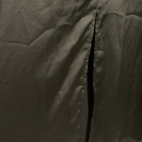 NSR Black Satin Midi Dress - Picture 7 of 8